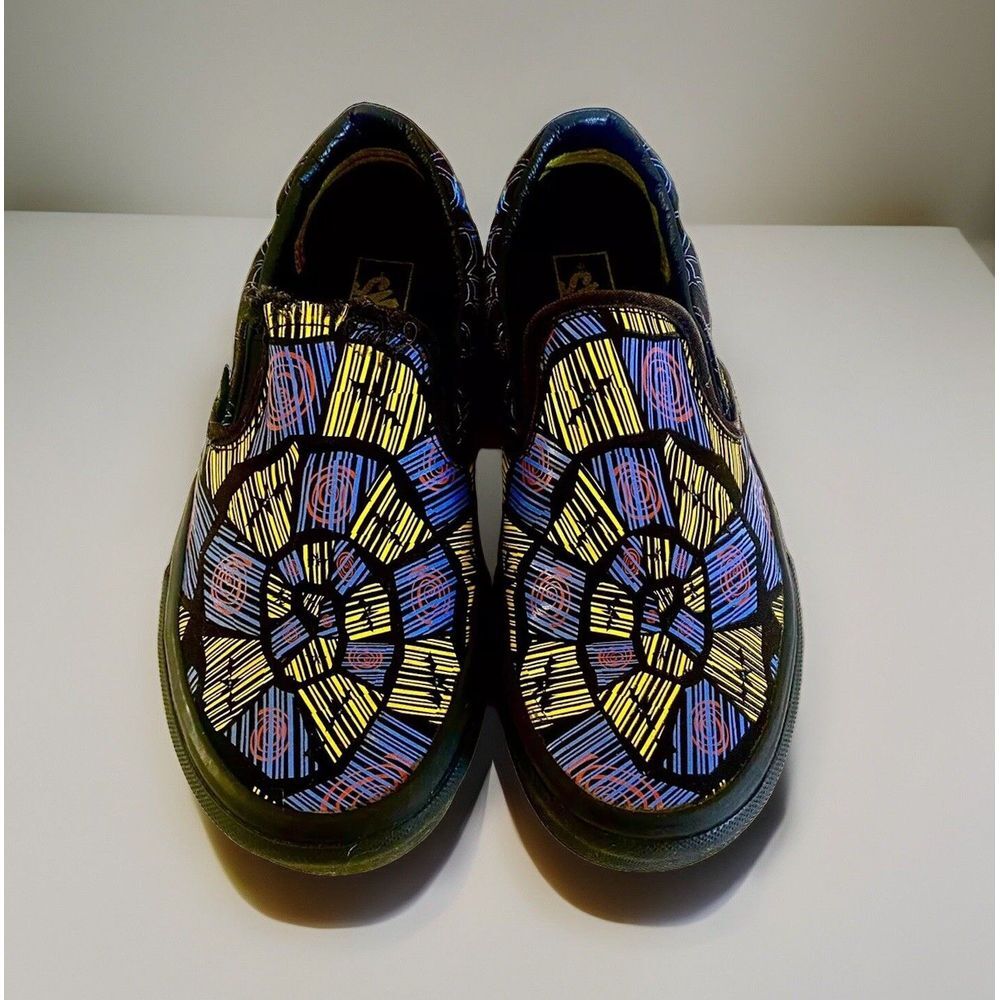 VANS X Disney Slip On Classic Nightmare Christmas Oogie Boogie Shoes 4.0 5.5 Glo
